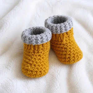 Crochet Baby Ankle Sock Pair