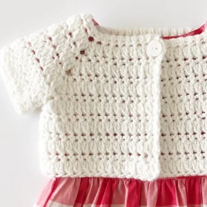 Crochet Baby Bolero Shrug Topper