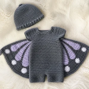 Crochet Baby Halloween Costume Set