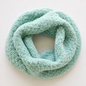 Crochet Baby Infinity Scarf Loop