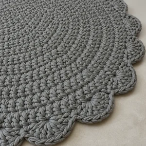 Crochet Baby Nursery Rug Round
