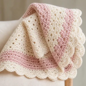 Crochet Baby Shawl Wrap Pattern