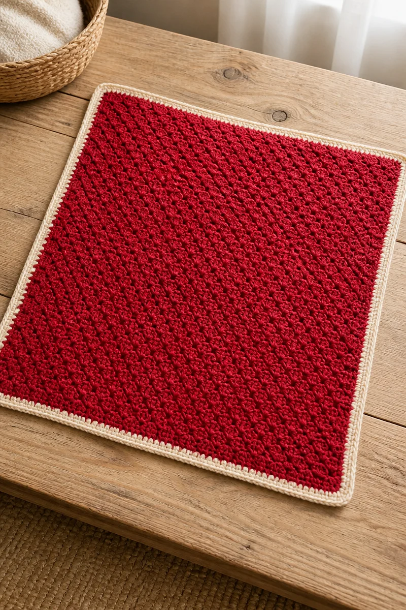 Cozy Crochet Autumn Mushroom C2C Baby Blanket for babies