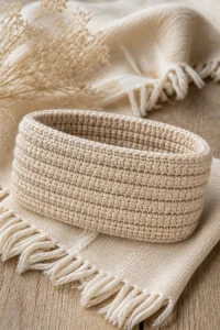 Crochet Everyday Ribbed Wide Headband