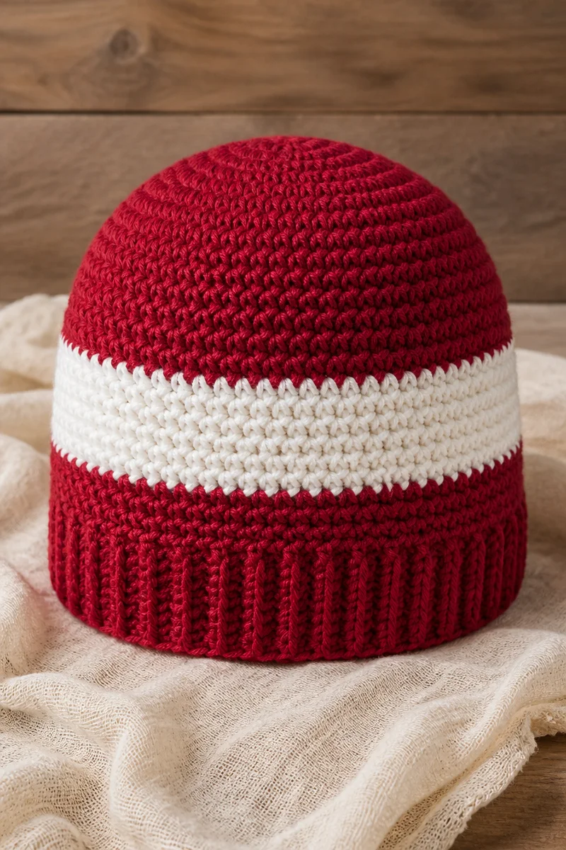 Cute crochet baby hat beanie gift box for newborns