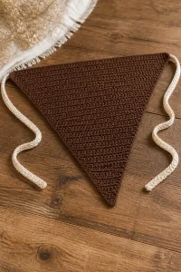Crochet Hot Cocoa Hair Bandana