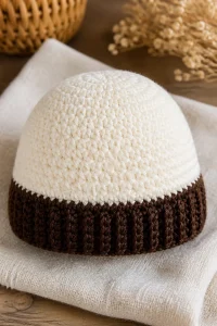 Crochet Marshmallow Baby Hat Beanie
