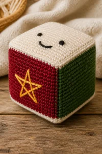 Crochet Nutcracker Baby Soft Block